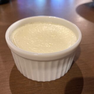 卵白消費デザート　レトロなパンナコッタ